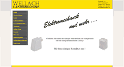 Desktop Screenshot of elektromechanik.de